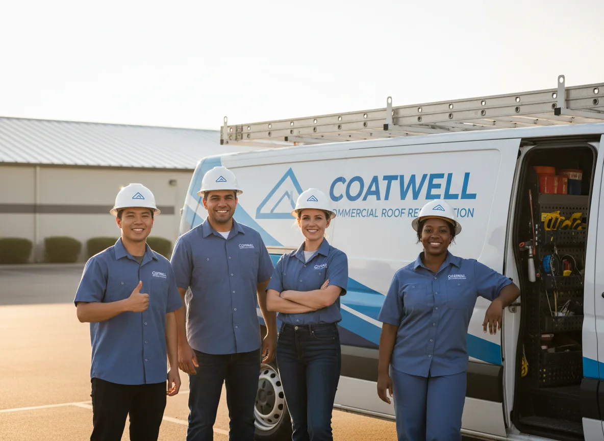 Commercial roof coating company in Oldtown, ID